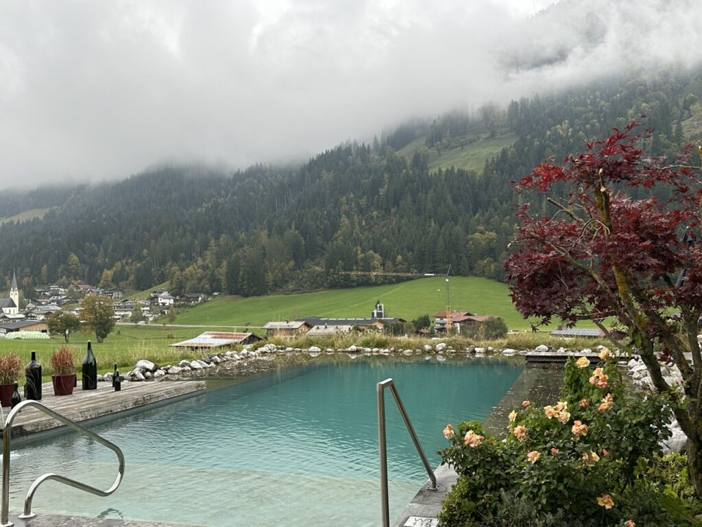 Naturpool ist mein Highlight im Hotel Unterlechner